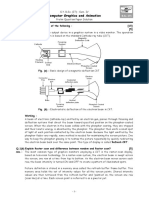 Computer Graphics and Animation: Focusing System Magnetic Deflection Coils Cathode