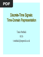 Lectures 1-2 Time-Domain Characterization of LTI Discrete-Time Systems