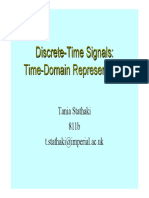 Lectures 1-2 Time-Domain Characterization of LTI Discrete-Time Systems