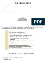 Gene Prediction