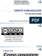 Iniciação Cristã com Adultos - Paróquia Nossa Senhora Aparecida - Apresentação