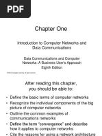 Chapter One: Introduction To Computer Networks and Data Communications