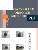 How To Make Oreo Ice Milk Cheese