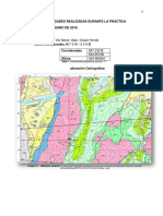 Informe Salida de Campo, Sedimentos