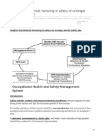 Insights Into Editorial Factoring in Safety On Stronger Worker Safety Law