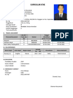 FORM CV Pelaut