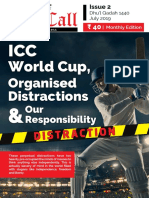 World Cup,: Organised Distractions