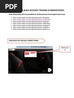Cara Buka Account Trading Di Broker Redex