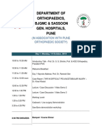 Orthopedics Conference Pune BJGMC