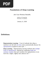 Foundations of Deep Learning