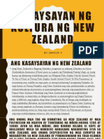 Kasaysayan NG Kultura NG New Zealand