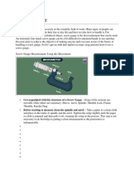 Screw Gauge: Get Acquainted With The Structure of A Screw Gauge - Some of The Sections Are