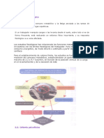 Criterio Fisiológico y Psicofisico