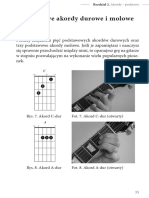 Podstawowe Akordy Durowe I Molowe (Otwarte) : Rys. 7. Akord C-Dur Fot. 7. Akord C-Dur (Otwarty)