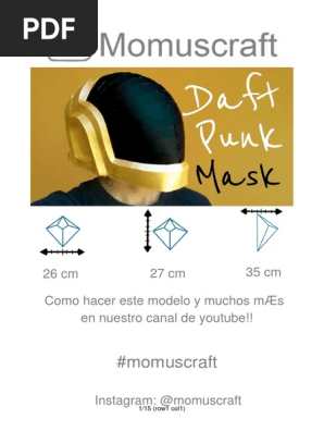 papercraft mask