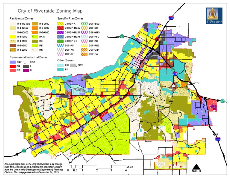 City Of Riverside Zoning Map Pdf Riverside Zoning | Pdf