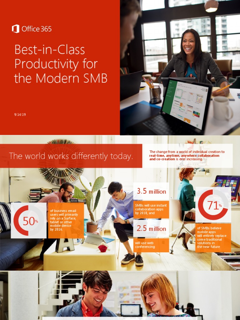 Office 365: Productivity for SMBs | PDF | Office 365 | Microsoft Office