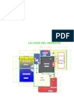 Plano de Casa de Un Piso Con Garaje