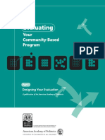 Evaluating Your Community Based Program Part I