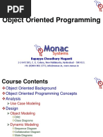 Object Oriented Programming: Bapayya Choudhary Maganti