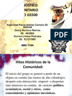 DIAGNÓSTICO COMUNITARIO moteros