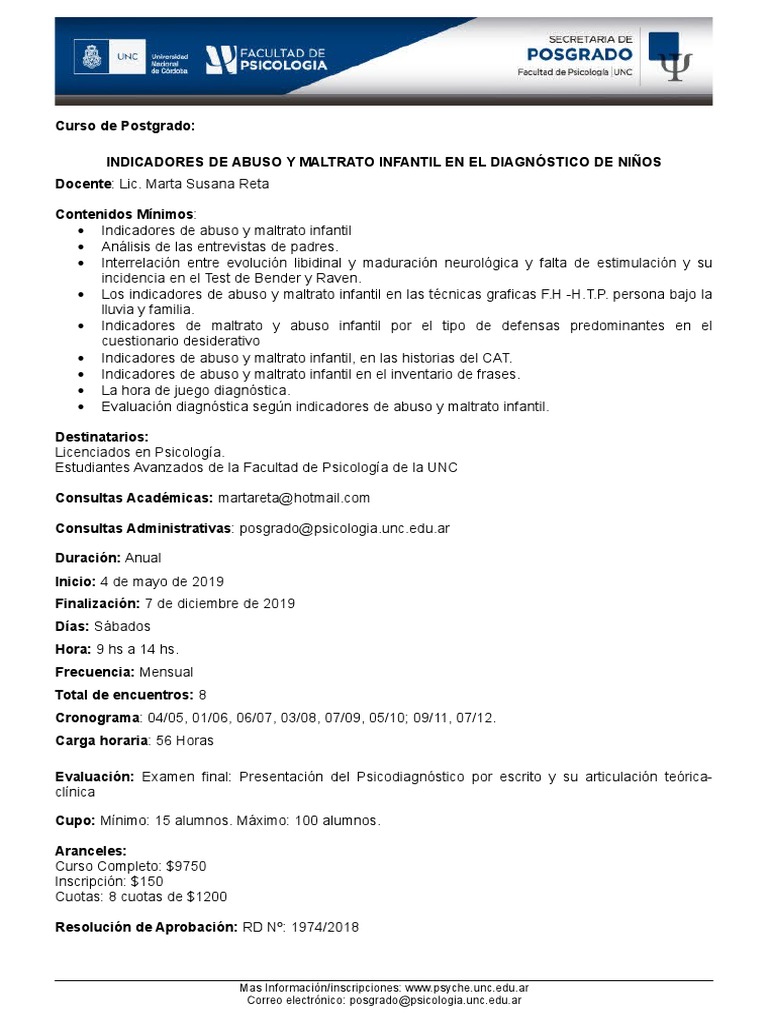 05 - 1C - CP - Indicadores de Abuso y Maltrato | PDF