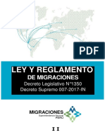 Ley1350 Migraciones Reglamento