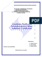 Consultoria Planificacion Estrategica Calidad Auditorias y Certificacion