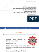 Materi Sosialisasi SEAMEO CECCEP