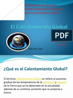 El Calentamiento Global