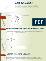 Velocidad Angular