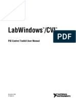 Labwindows /cvi: Pid Control Toolkit User Manual