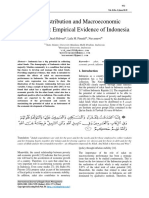Zakat Distribution and Macroeconomic Performance: Empirical Evidence of Indonesia