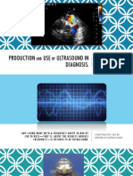 Production and Use of Ultrasound in Diagnosis