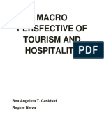 Macro Persfective of Tourism and Hospitality