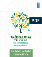 Latin America and The Caribbean - A Biodiversity Superpower Policy - Brief - SPANISH PDF