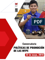 Politicas de Promocion de Lasmype