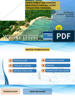 Identifikasi Kondisi Fisik KEK Tanjung Lesung