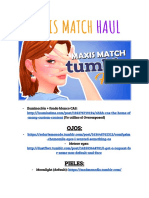 Maxis Match Haul