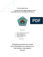 Makalah Latar Belakang Perang Dunia II SMP