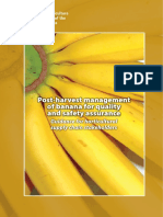 Post-Harvest Management of Banana For Quality and Safety Assurance