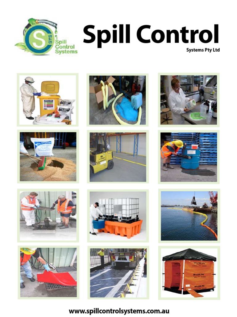 Spill Control Systems 2010 Catalouge PDF Sulfuric Acid Petroleum
