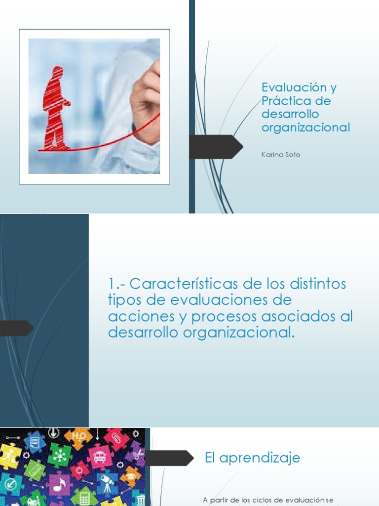 Evaluación y Práctica de Desarrollo Organizacional | PDF | Evaluación