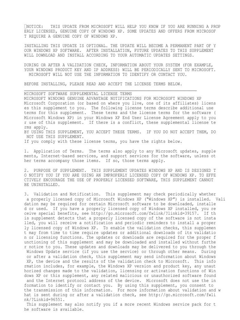 Wga Eula | PDF