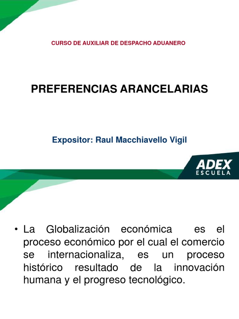 Preferencias Arancelarias Acuerdo General Sobre Aranceles Aduaneros Y Comercio Comunidad Andina