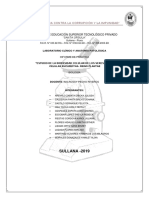 Informe de Practica - Biología