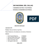 Multiplexores, Demultiplexores, Sumadores y Restadores