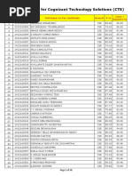 Students Database For Cognizant