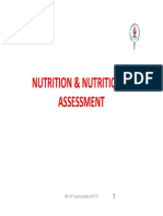 Nutrition & Nutritional Assessment
