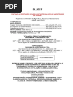 Bula do Fungicida SUPERA: Composição e Uso | PDF | Ferimento | Pressão